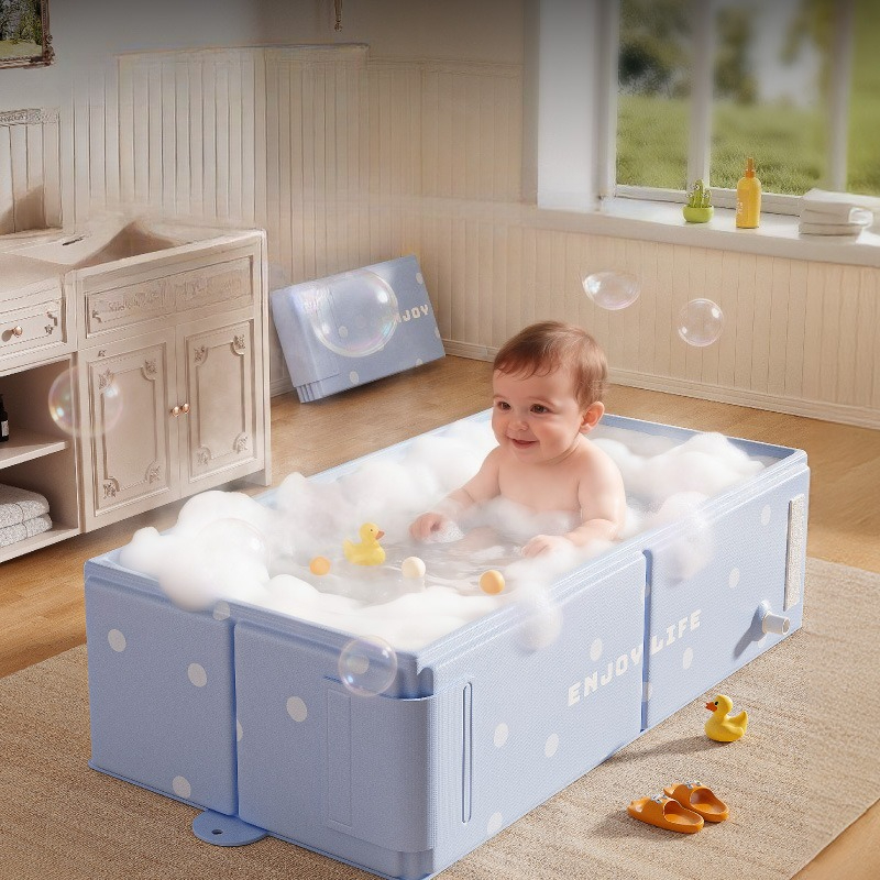 Baby Products For Bathing - Baignoire pliable pour bébé 0-8 ans,