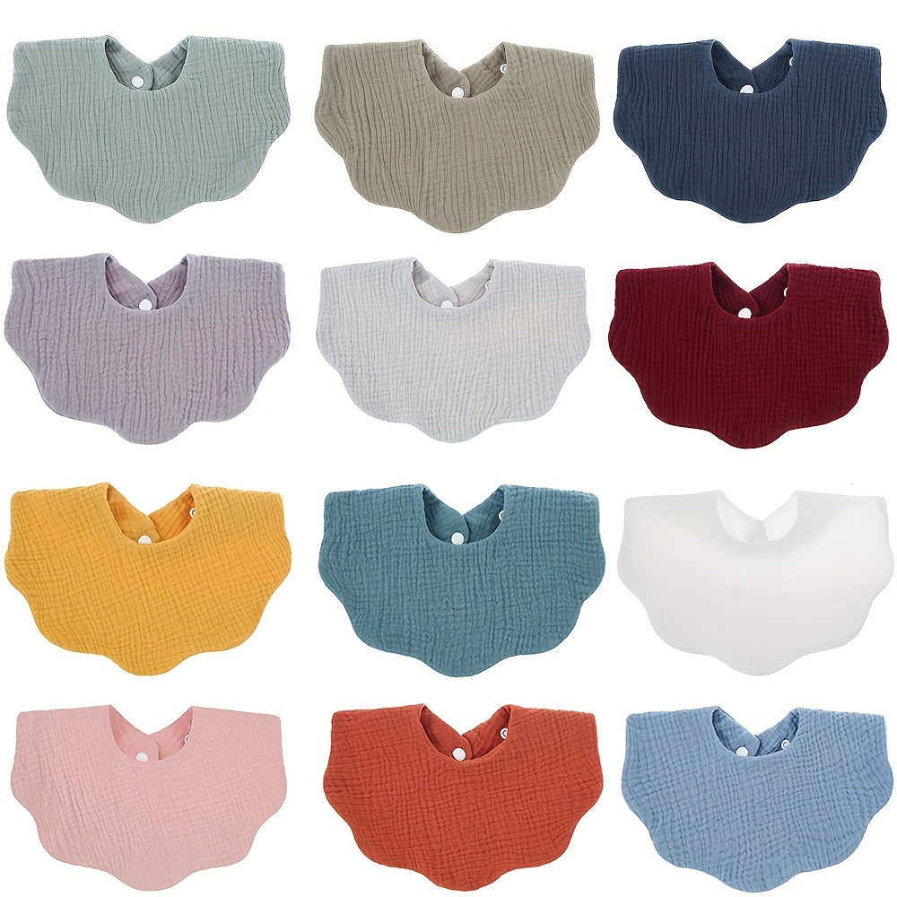 Baby Products Kit - Bavoirs en coton doux pour bébé,