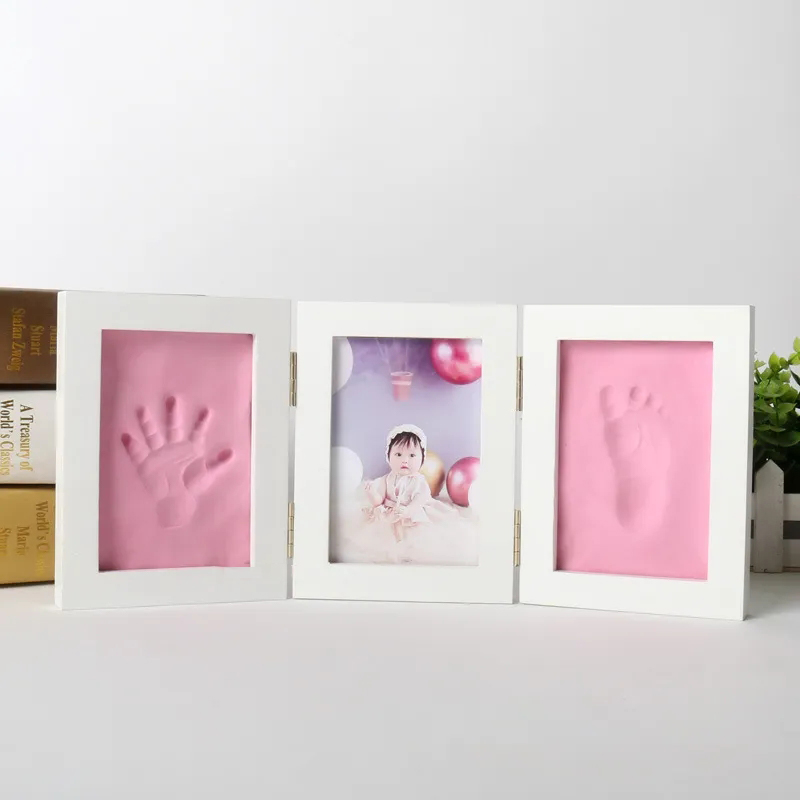 Baby Products Kit For Newborn - Cadre Photo pour nouveau-né, empreintes de