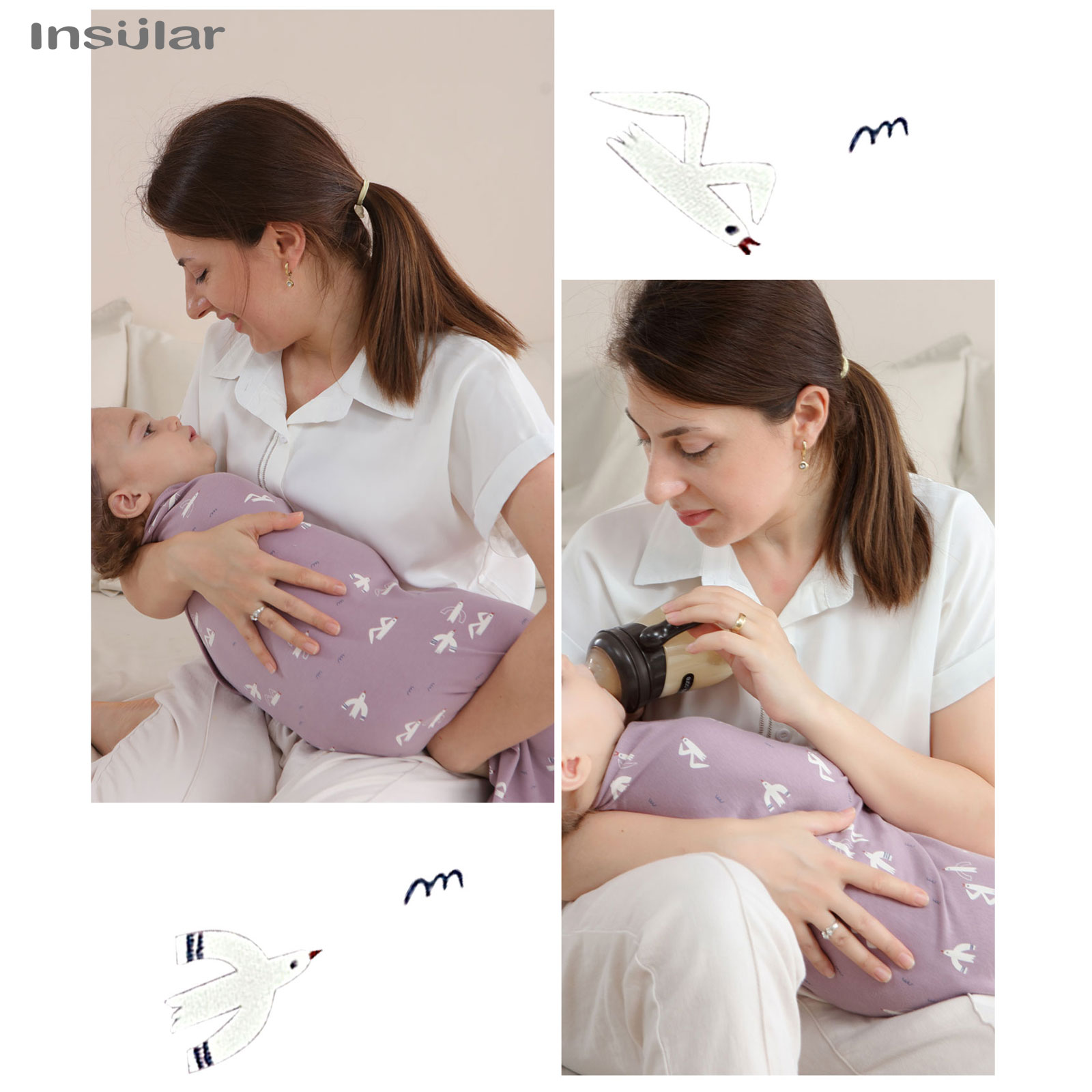 Baby Products For Newborn - Nouveau bébé nouveau-né lange d'emmaillotage doux