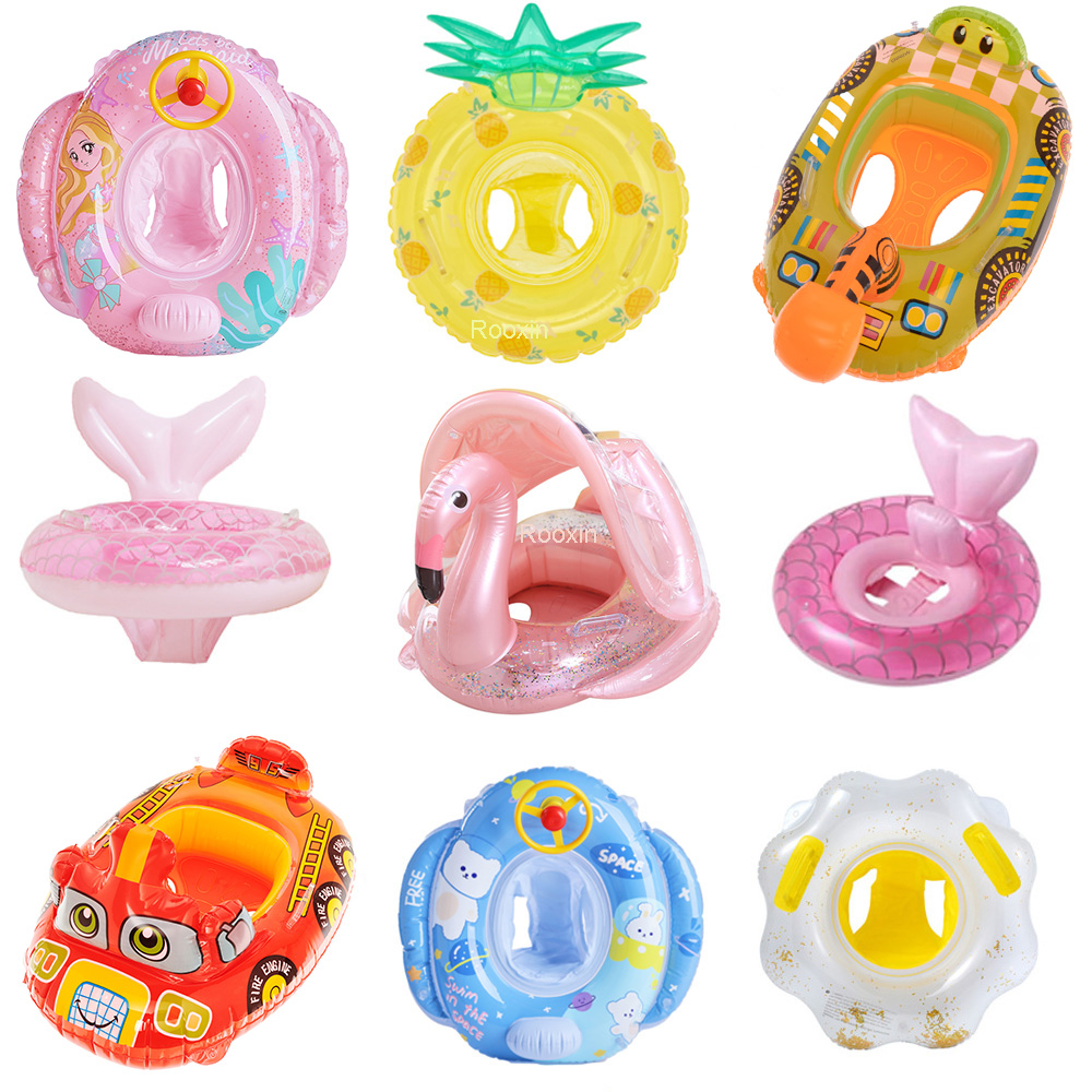 Baby Swimming Floater - Rooxin Flamingo Bouée de natation pour