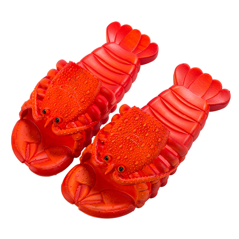Baby Gate Stairs - Claquettes amusantes en forme de homard
