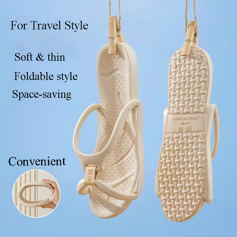 Baby Gate Stairs - Chaussons de voyage pliables unisexes en