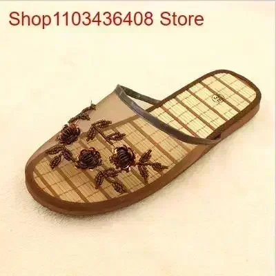 Baby Gate Stairs - Pantoufles florales élégantes pour femmes, tongs