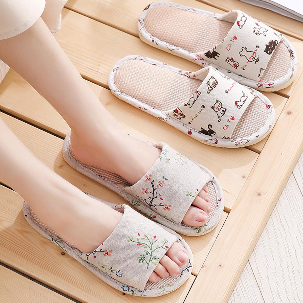 Pantoufles en lin pour femmes, - Baby Gate Stairs avis et prix
